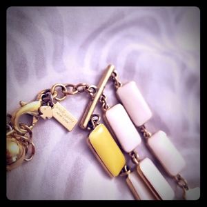 Kate Spade reversible bib necklace